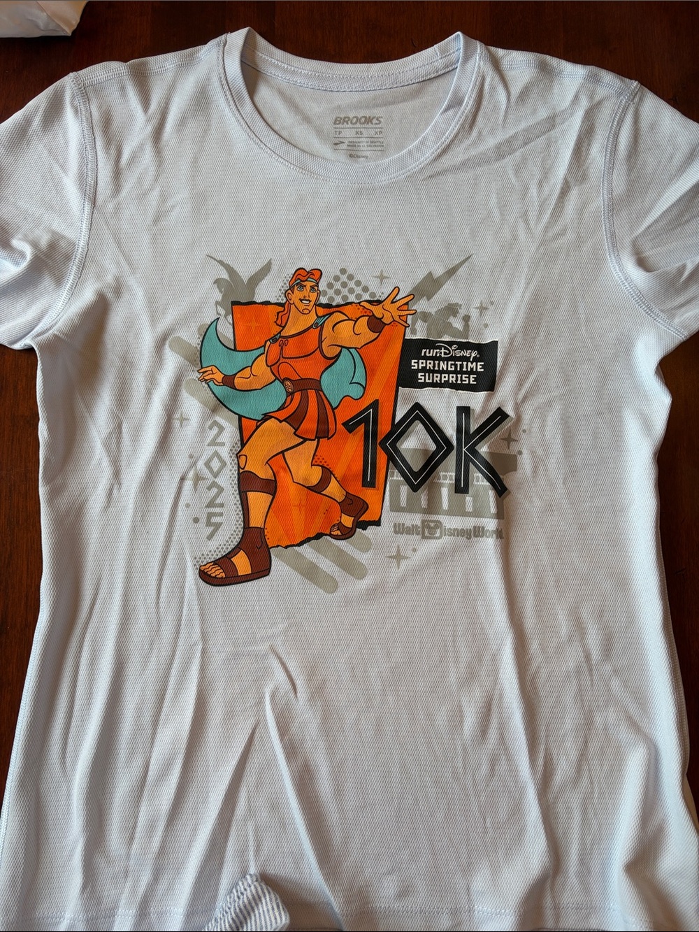 Brooks women’s ' Hercules  10K RunDisney Springtime Surprise T-Shirt